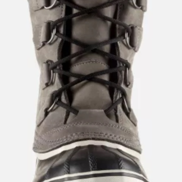 Sorel Caribou Boot Gray Womens 6.5 - Picture 14 of 15